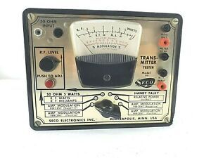 VINTAGE RARE SECO ELECTRONICS TRANSMITTER TESTER MODEL 510