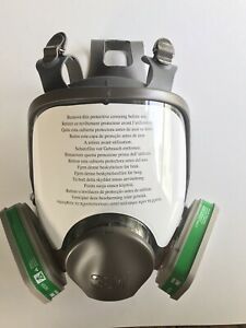 3M 6800 Full Facepiece/ Respirator W 6004 Cartridges, Large