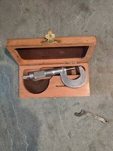 Brown &amp; Sharpe 1&#034; Micrometer. Works great.  Has not been used since the 1970&#039;s.