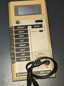 Vintage Digital Capacitance Meter Same as Mercer Electronics 9670
