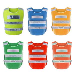 Mesh Security Safety Vest Reflective for Night Driving School Safety Warning