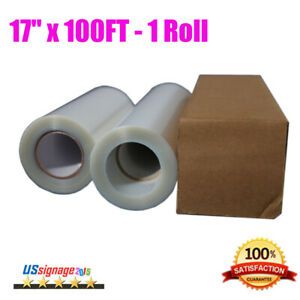 US Waterproof Inkjet Milky Transparency Film Roll for Screen Printing 17&#034; x100FT