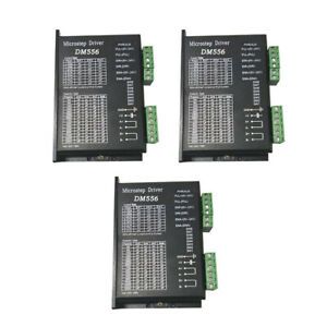 3 Digital DM556 42/57 2ph Micro Stepper Motor Driver Controller Module 5.6A