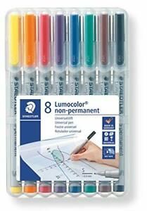 STAEDTLER Lumocolor Watersoluble Marker Sf Set Of 8, 311 WP8 (Original Version)