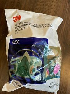 3M, 7 IN 1, 6300 Half Face Reusable Respirator For Spraying &amp; Painting, LARGE