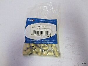 25 pcs Supco SF2245P25 brass valve cap with neoprene seal HVAC
