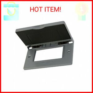 Greenfield CGFIHPS Series Weatherproof Electrical Outlet Box Cover, Gray