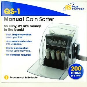 Royal Sorveign Manual Coin Sorter QS-1
