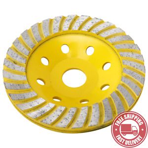 Yaegarden  5 &#034;  Diamond  Cup  Grinding  Wheel ,  Turbo  Diamond  Grinder  Disc ,