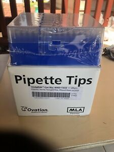VISTALAB VISTARAK 1250µL NON-STERILE PIPETTE TIPS - CAT # 4060-3004 PACK OF 960