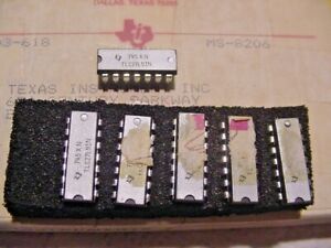 1-6  NOS TI&#039;s TLC27L9IN Industrial OP-AMP GP 110KHZ 14DIP IC