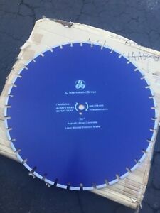 26” x .155 x 1” 310G Segmented Asphalt/Green Concrete Saw Blade 2350 RPM
