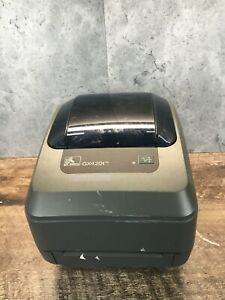 ZEBRA GX420t Thermal Barcode Label Printer GX42-102410-000 UNIT ONLY *For Parts*