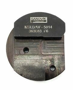 Sandvik Coromant MSLDAV-5014 Steel Adaptor For Davenport Blocks Machinist Tool