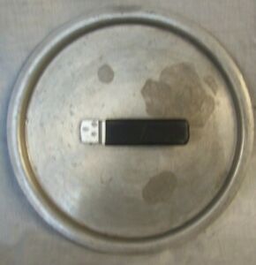 Restaurant Equipment ALUMINUM STOCK POT LID Fits Stock Pots 10&#034; open RUBBER HDL