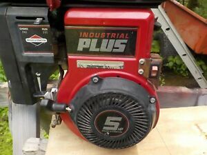 Briggs Stratton Industrial Plus Horizontal Shaft Recoil Start 5Hp Model 133432.