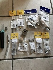 Hakko DeSoldering  Tips &amp;Tools See Pictures