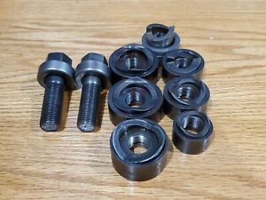9 pc lot Greenlee Knockout Set Punch slug splitter nice used FREE SHIP