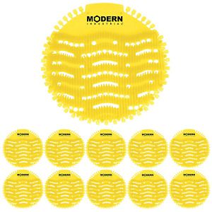 Urinal Screen &amp; Deodorizer (10-Pack) by Modern Industrial - Fits Most Top Urinal