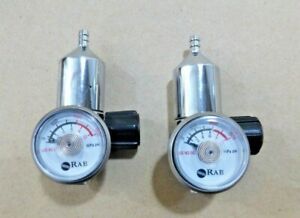 2x RAE Systems Gas Detector C-10 Demand-Flow Regulators 1LPM (2 Pieces)