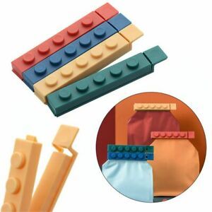 Kitchen Tool Plastic Snack Bag Sealer Sealing Clamp Food Bag Clip Sealing Rods