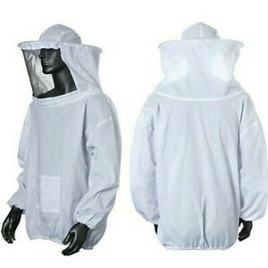 Beekeeper Beekeeping Jacket Protective Veil Smock Bee Hat Suit Clothe Equipment