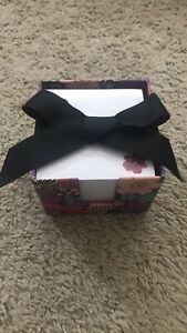 New Vera Bradley Take Note Cube Pad Floral Fiesta