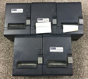 LOT OF 5 Epson M267A Thermal Receipt Printer’s POS