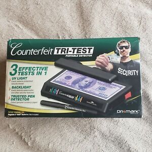 Dri-Mark Tri-Test Counterfeit Bill Portable Detector UV Light Backlight Pen#5878