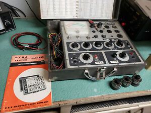 B&amp;K Model 625 Dyna Tester Tube Tester CRT Tester VOM Tester all in one See Video