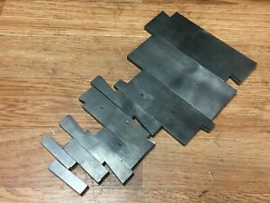 LOT OF STARRETT ADJUSTABLE PARALLELS 154 A - F