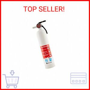 First Alert Fire Extinguisher, Car and Marine Fire Extinguisher, White, FE …