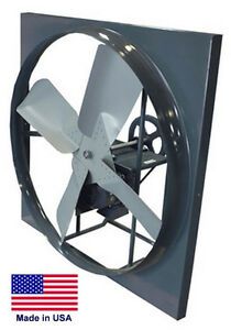 PANEL EXHAUST FAN Belt Drive - 48&#034; - 5 Hp - 30,500 CFM - 208-230/460V - 3 Phase