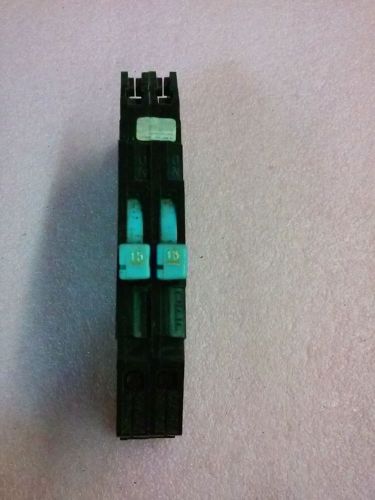 ZINSCO Magnetrip 15A 2 Pole Circuit Breaker Type RC38AL 120/240 VAC, US $14.25 – Picture 0