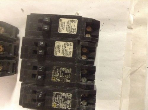 Lot of 14 square d hom breakers (4)homt1515 (3)hom115 (6)hom120 (1)hom240 for sale