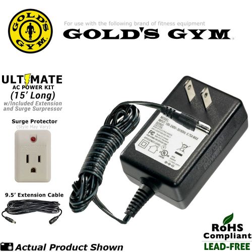 Gold&#039;s Gym Maxx CrossTrainer 880 Elliptical AC Adapter (KIT)