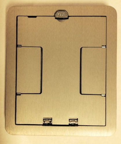 WIREMOLD S38BBTCAL FLOORPORT COVER ANODIZED ALUMINUM