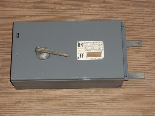 General electric ge dd dd3s4224 200 amp 240v 2 pole fused panelboard switch qmr for sale