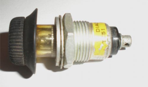 Dialight Dialco MS25010 Midget Indicator Lamp assembly - GRIMES socket