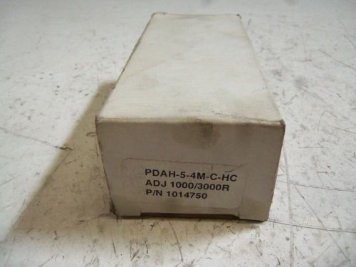 GEMS PDAH-5-4M-C-HC PRESSURE SWITCH 1014750 *NEW IN BOX*