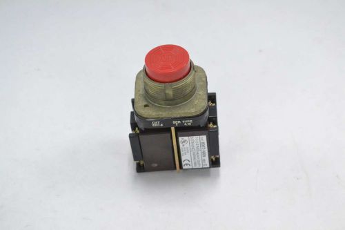 Allen bradley 800t-nxn contact block 800t-b pushbutton red 300v-ac b352745 for sale