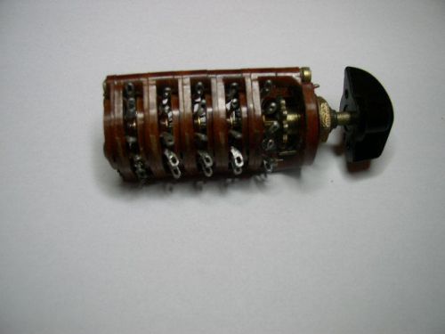 Rotary Switch (with knob) 20 pole 2 positions. NOS. #  1