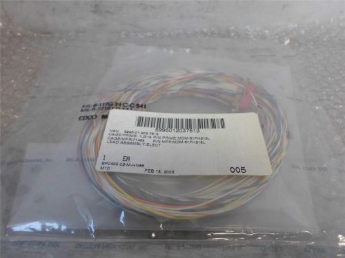 Itt cannon electric lead assembly mdm-51ph218l for sale