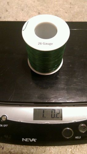 Magnet Wire 26 Gauge AWG Enameled Copper 1260 Feet Coil Winding 1Lb 155C Green