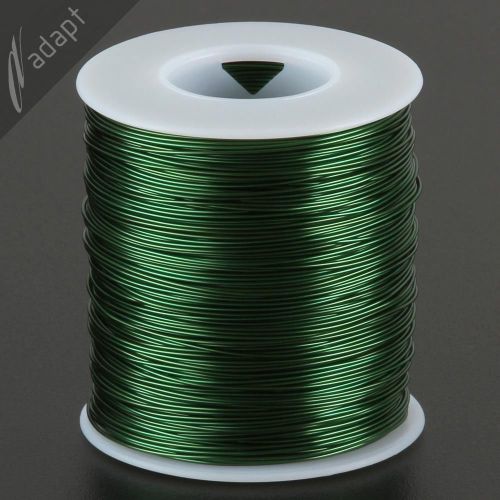 Magnet Wire, Enameled Copper, Green, 22 AWG (gauge), 155C, ~1 lb, 500 ft