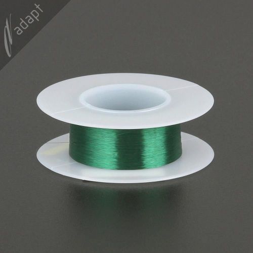 Magnet wire, enameled copper, green, 42 awg (gauge), 130c, ~1/16 lb, 3065 ft s for sale