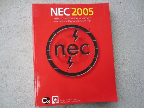 Nfpa 70 national electric code (nec) - 2005 book (softcover textbook) for sale