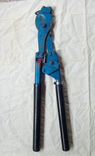 Rod bolt/hard cable ratchet cutter 1 3/16&#034;h.k.porter 8690fh vtg.electrician tool for sale