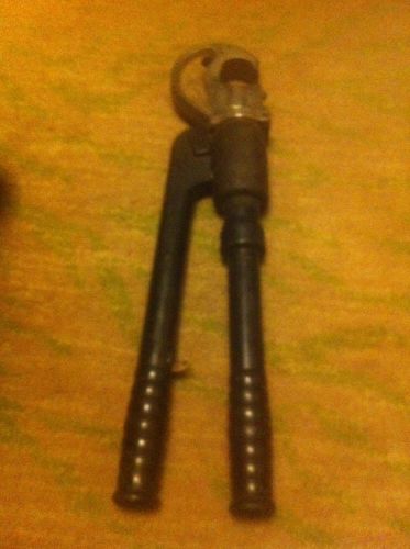BURNDY Y35 HYDRAULIC CABLE WIRE CRIMPER NICE SHAPE