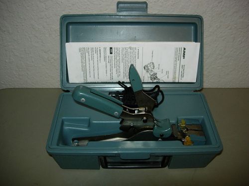 New Amp Tyco Electronics VS-3 Picabond Crimp Tool 230971-1 With Case